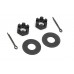 Rear Axle Nut and Lock Kit Parkerized 2366-6