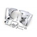 Headlamp Cowl Assembly Chrome 24-1670