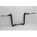 14" Z-Bar Handlebar without Indents Black 25-0152