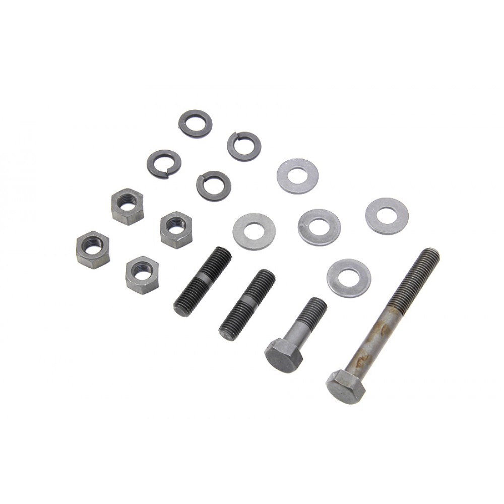 Gas Tank Mounting Kit Parkerized 303818 Vital VTwin Cycles