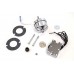 Chrome 12 Volt Alternator Generator Conversion Kit 32-1674