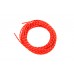 Red with Yellow Dot 25' Braided Wire 32-8126