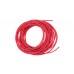 Red with Blue Dot 25' Braided Wire 32-8127