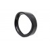 Outer Headlamp Black Frenched Trim Ring with Visor 33-1112