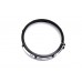 7" Black Anodize Burst Headlamp Trim Ring 33-1477