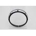 7" Black Anodize Burst Headlamp Trim Ring 33-1477