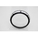 7" Black Anodize Burst Headlamp Trim Ring 33-1479