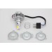Yellow LED H4 Replacement Bulb 33-1738
