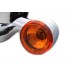Chrome Rear Turn Signal Bar with Lamp 33-3035