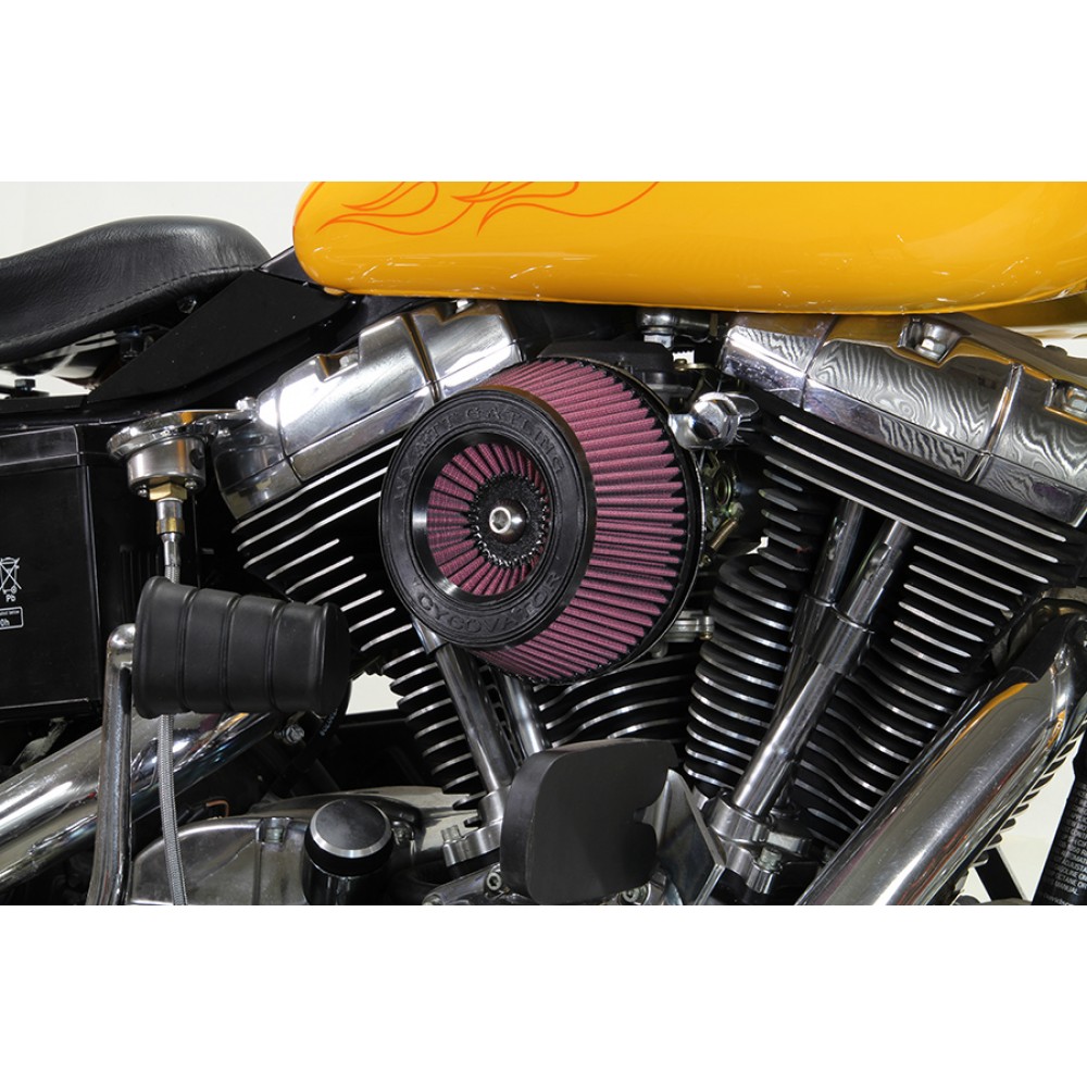 Motorcycle Air Filters Wyatt Gatling Inverted Air Filter Kit,for Harley