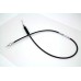 57.25" Black Stock Length Clutch Cable 36-2432