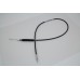 57.25" Black Stock Length Clutch Cable 36-2432