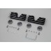 Head Bolt and Spark Plug Cover Kit Black 42-1157