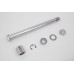 Chrome Rear Axle Kit 44-0801