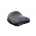 Black Leather Solo Seat 47-0021
