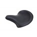 Black Leather Thin Style Solo Seat 47-0948