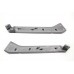 Chrome Saddlebag Guard Kit Reinforced Brackets 49-0532