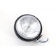 5-3/4" Round Stock Type Black Headlamp 33-1418