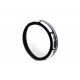 7" Black Anodize Burst Headlamp Trim Ring 33-1479