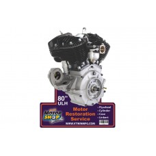 80" Flathead Engine Plaque 48-0498