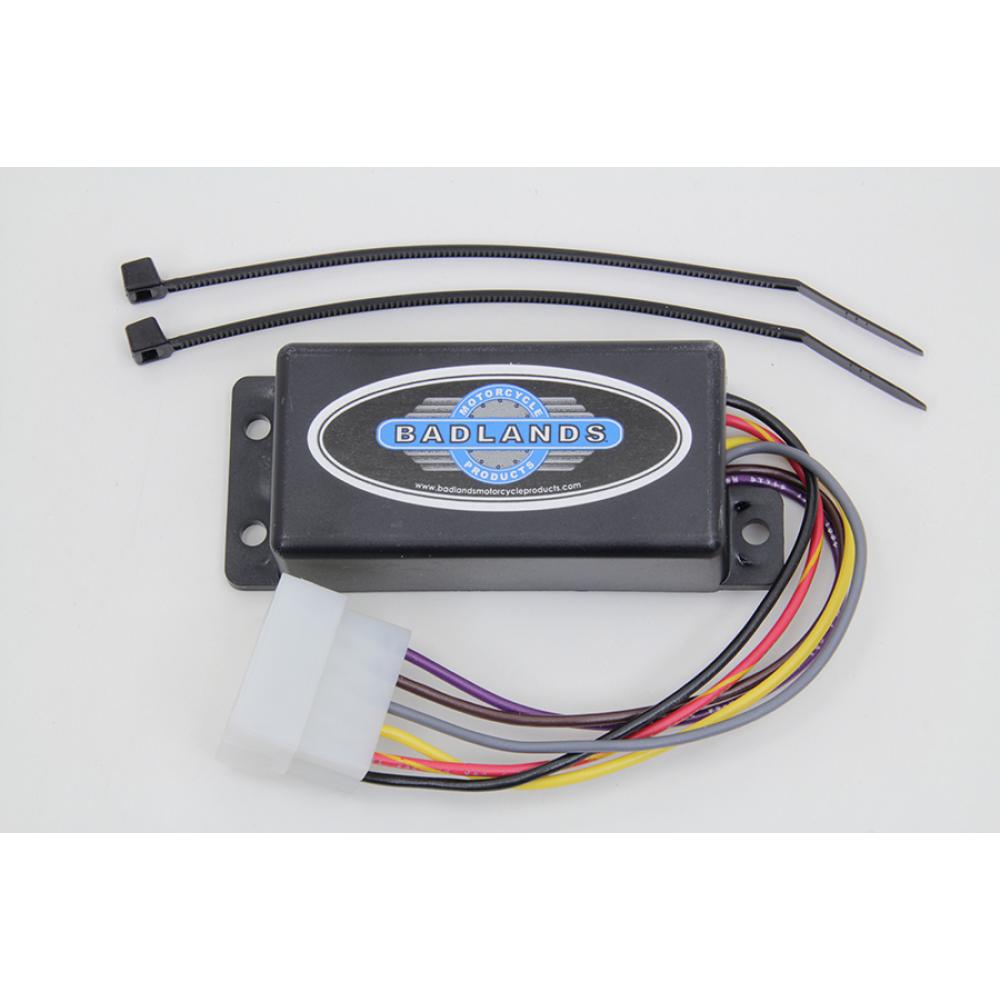 thumbnail image 2 of Badlands Turn Signal Shut-Off Module III - Self-Cancelling Signal For Custom Motorcycles 2 of 14