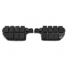 Black Double Wide Cats Paw Footpeg Set 27-1059