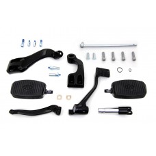 Black Forward Control Kit with Floorboards 22-0962