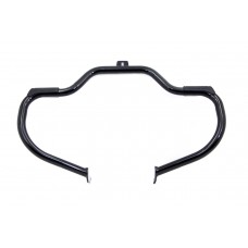 Black Front Engine Bar with Footpeg Pads 51-0870