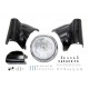 Black Headlamp Cowl Kit 33-1820