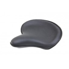 Black Leather Thin Style Solo Seat 47-0948