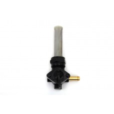 Black Petcock with Right Outlet and Nut 35-0188