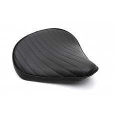 Black Tuck and Roll Solo Seat Large 47-0364