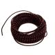 Black with Red Dot 25' Braided Wire 32-8128