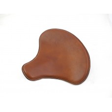 Brown Leather Solo Seat 47-0034