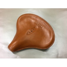 Brown Leather Solo Seat 47-0896