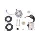 Chrome 12 Volt Alternator Generator Conversion Kit 32-1674