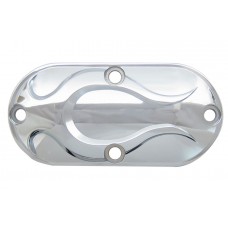 Chrome Inspection Cover with Chrome Flame 42-1270