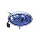 Chrome Oval Style Headlamp 33-1543