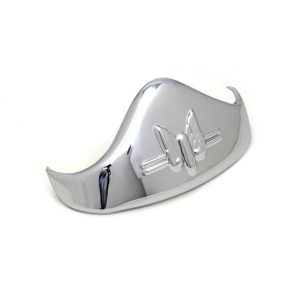 Chrome Rear Fender Tip fits Harley Davidson motorcycles by V-Twin