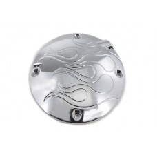 Flame Clutch Inspection Cover Chrome 42-1019