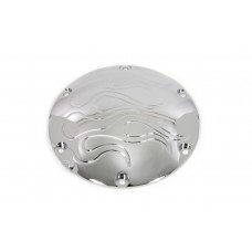Flame Derby Cover Chrome 42-1017