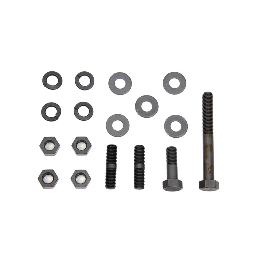 Gas Tank Mounting Kit Parkerized 303818 Vital VTwin Cycles