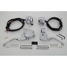 Handlebar Control Kit with Switches Chrome 22-1524