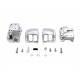 Handlebar Control Switch Housing Kit Chrome 26-0843