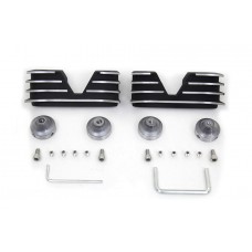 Head Bolt and Spark Plug Cover Kit Black 42-1157