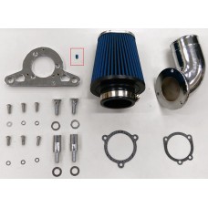 Heavy Breather Performance Air Cleaner Kit Chrome 34-0080