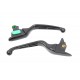 Matte Black 3-Slot Wide Hand Lever Set 26-0003