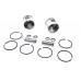 V-Twin 45  WL/G Piston Kit .005  Oversize 11-0384