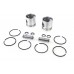 V-Twin 45  WL/G Piston Kit .005  Oversize 11-0384