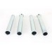 V-Twin Replica Inner Pushrod Cover Tube Set White Zinc Plated 11-1072